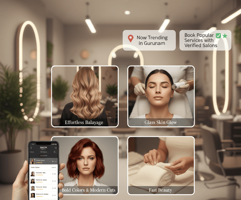 Top Beauty Trends Taking Over Gurugram Salons